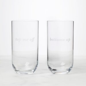 Chic Highball Glasses, Set of 2