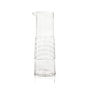 Bubble Glass Pitcher and Drinkware Collection